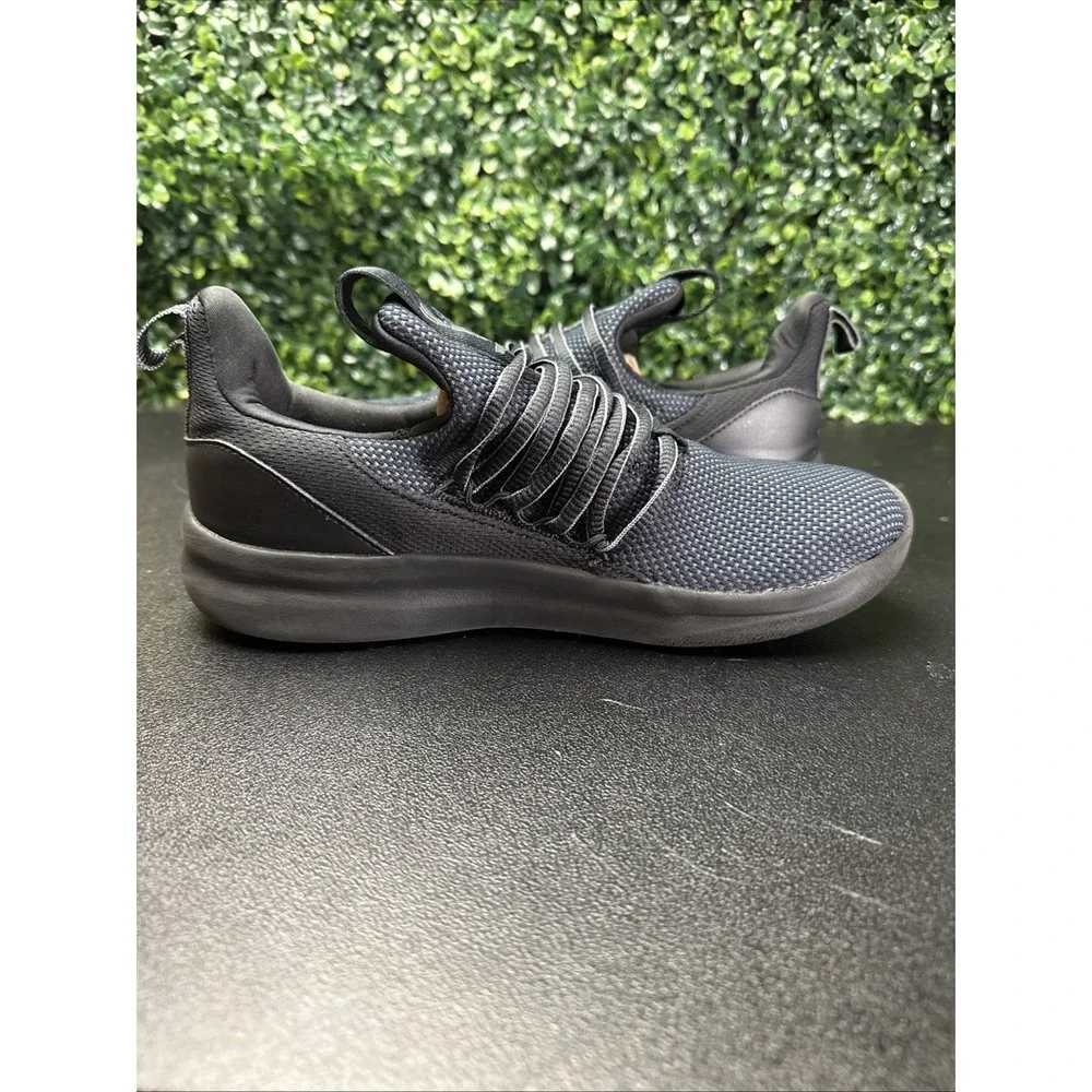 Adidas Lite Racer Adapt 7.0 Running Shoes Kids Size 6 Black Sneaker